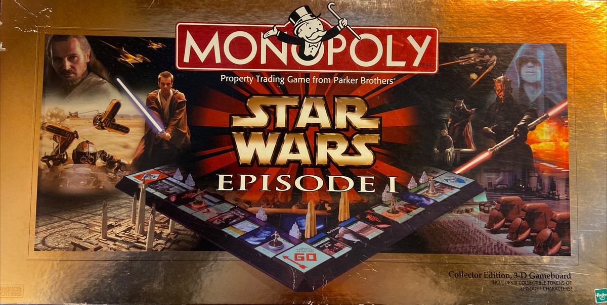 【限定】MONOPOLY  〜STAR WARS  EPISODE Ⅰ 〜 Amazon.com: Monopoly - Star Wars Episode 1 Edition : Toys