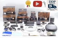 [Unused] Olympus T28 Macro T8 Ring Flash Power Ctrl Bellows Stage Rail Ext Tube