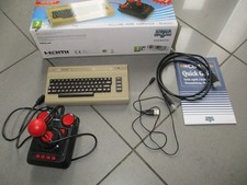 Commodore C64 Mini Retro Games Console with Joystick - Beige