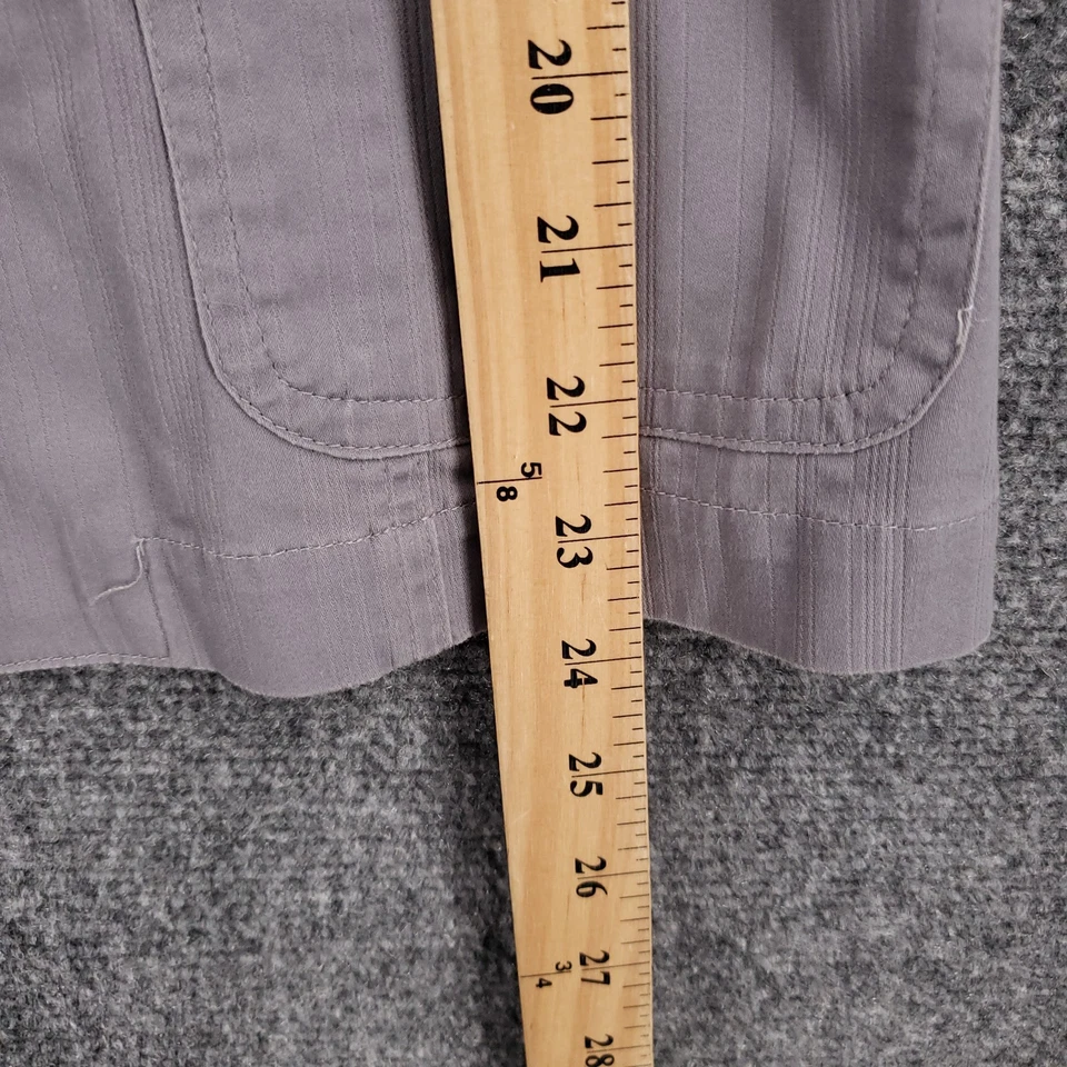 Blazer Tribal Mujer 12 Gris Cremallera Chaqueta Muesca Manga Larga Bolsillo Elástico Foto 3 de 4