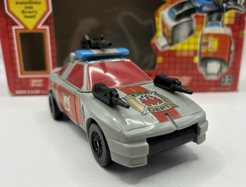 Vintage 1987 Transformers HEADMASTER AUTOBOT SIREN Action Figure Toy In The Box - Picture 16 of 18