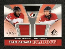 2012-13 SP Game Used #TC-27 Smith-Pelly/Brett Connolly Dual GAME-USED PATCH