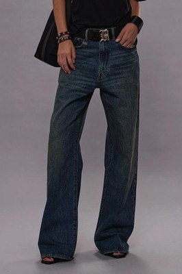 NWT ~ R13 D'ARCY LOOSE JEAN - Dawson Blue Size 27