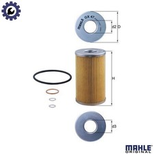 OIL FILTER OX 47D FOR D208-2/308-2 1.5L D225-2/325-2 1.7L 2cyl M115.952 2.3L