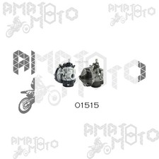 CARBURATORE 01515 DELL'ORTO SHA 14 12 L CICLOMOTORI E MINIMOTO SENZA MISCELATORE