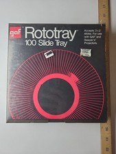 GAF Rototray 100 Slide Tray Sealed   2x2 Slides for GAF/Sawyer  s Projectors