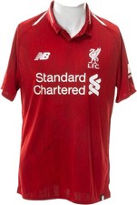 Mo Salah Liverpool Signed Shirt 2018-19 Autograph Football Egypt COA Photo Proof