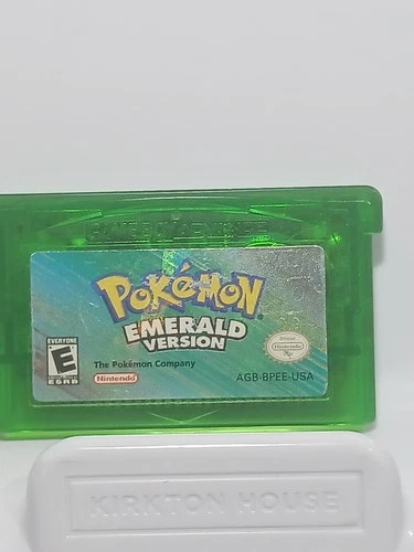 New ListingPokémon Emerald  Version Gameboy Cartridge -  Authentic, Dry Battery