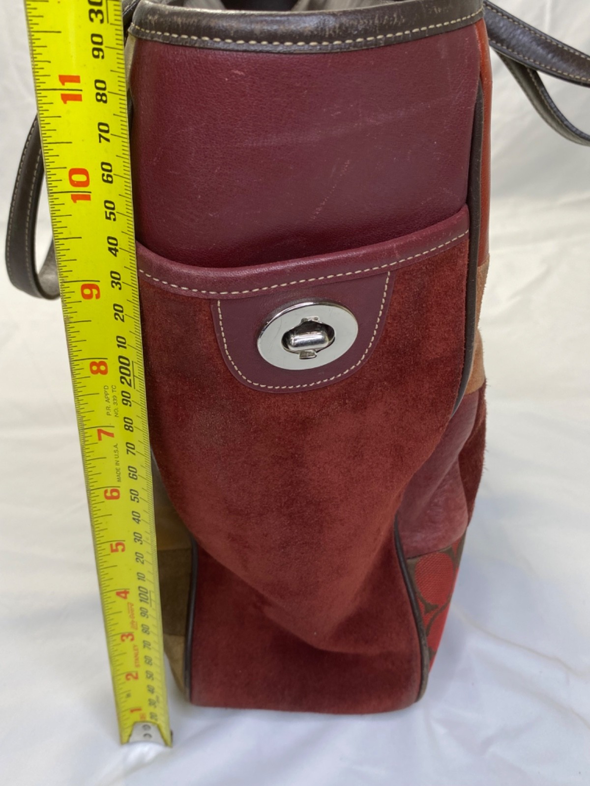 Coach Multicolor Patchwork Hobo Shoulder Bag CO5Q… - image 4