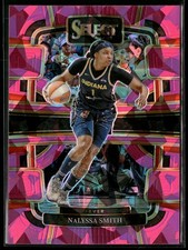 NaLyssa Smith 2024 Panini Select WNBA #49 Prizms Pink Ice Indiana Fever