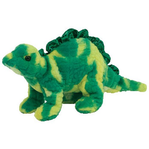 TY Beanie Baby - SPIKEY the Dinosaur (8 inch) - MWMTs Stuffed