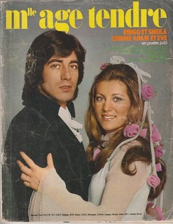 Mlle AGE TENDRE n° 10 1973 RINGO SHEILA Claude FRANÇOIS France GALL