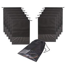 12PCS Travel Shoe Bags with Rope for Men and Women Large Shoes Pouch Storage ...