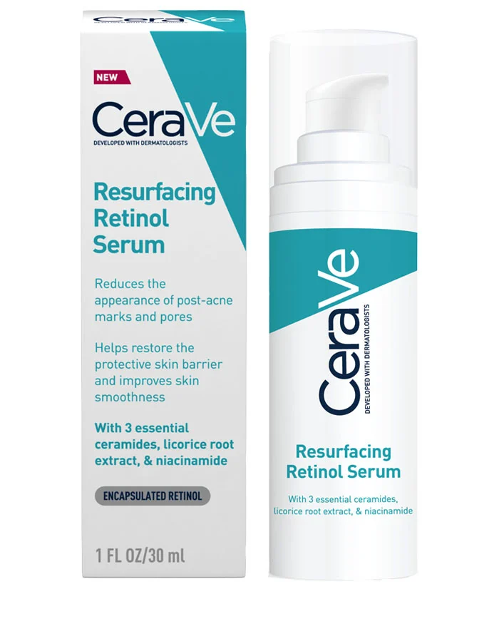 CeraVe Resurfacing Retinol Serum | Encapsulated Retinol | 30ml