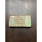 Vintage Frankoma Prairie Green Pottery Bread Warmer Tile Warm Bread Trivet