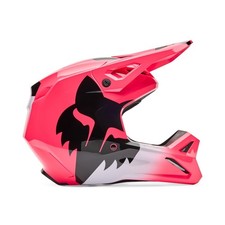SALE! Youth Fox Motocross Helmet V1 Shield Pink 36387-170