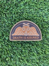 Marauder Threadworks New England Deaths Head Patch not FOG WRMFZY ONE7SIX