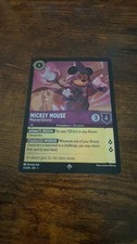 Mickey Mouse - Wayward Sorcerer 51/204 The First Chapter Lorcana Cold Foil NM