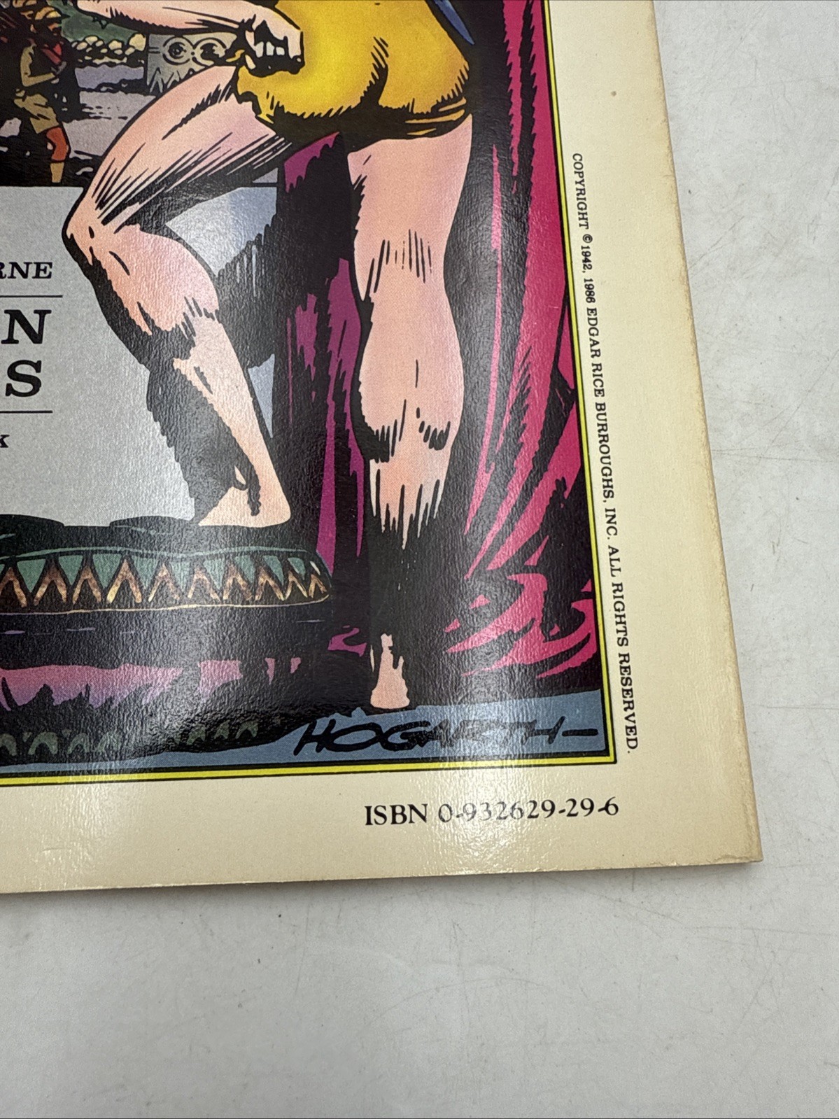 Tarzan: Comic-Strip Preserves Books Blackthorne Publishing 1986 Reprints 1942 VG