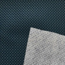 Boat Fuzzy Back Marine Vinyl  Round Midnight Navy Blue 54 Inch YD 