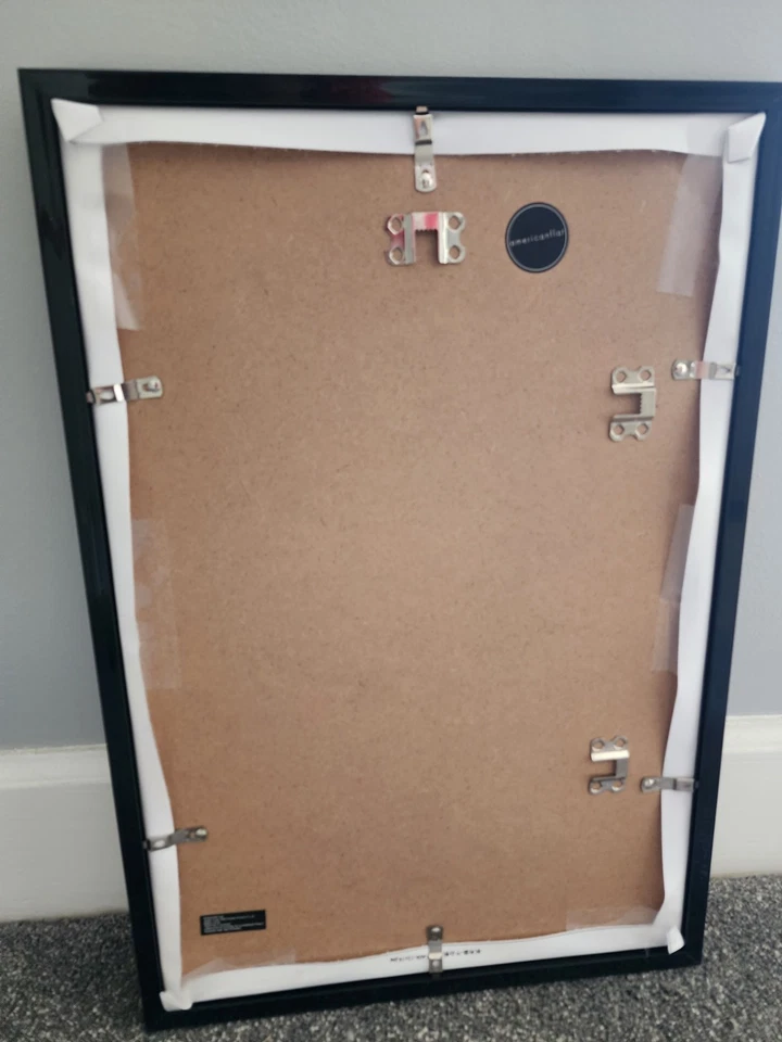 Sujetador y bragas Bettie Page vintage pinup 12 x 18 impresión artística en lienzo enmarcado Foto 2 de 2