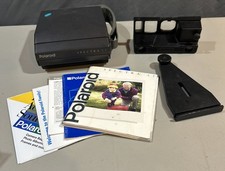 Vintage Polaroid Spectra System Instant Film Camera W/ Close Up Lense