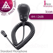 Icom HM-126RB Standard Marine Microphone│Remote Control Microphone│For IC M603