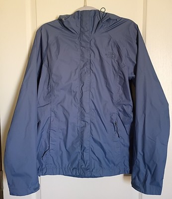 The North Face Venture 2 Rain Jacket Women's Size Small Blue DryVent Waterproof
