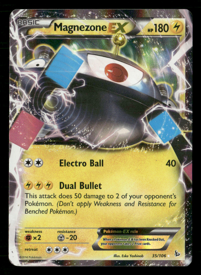 Magnezone EX Ultra Rare Holo XY - Flashfire 35/106 MP Pokémon TCG