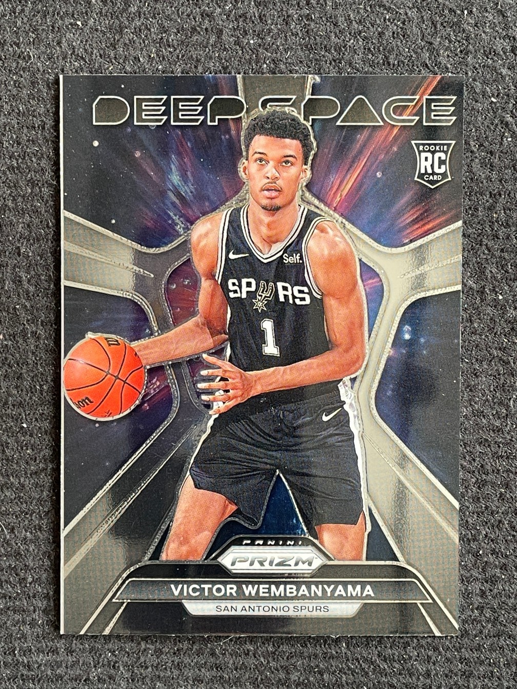 Victor Wembanyama 2023-24 Panini Prizm Deep Space Rookie RC #1