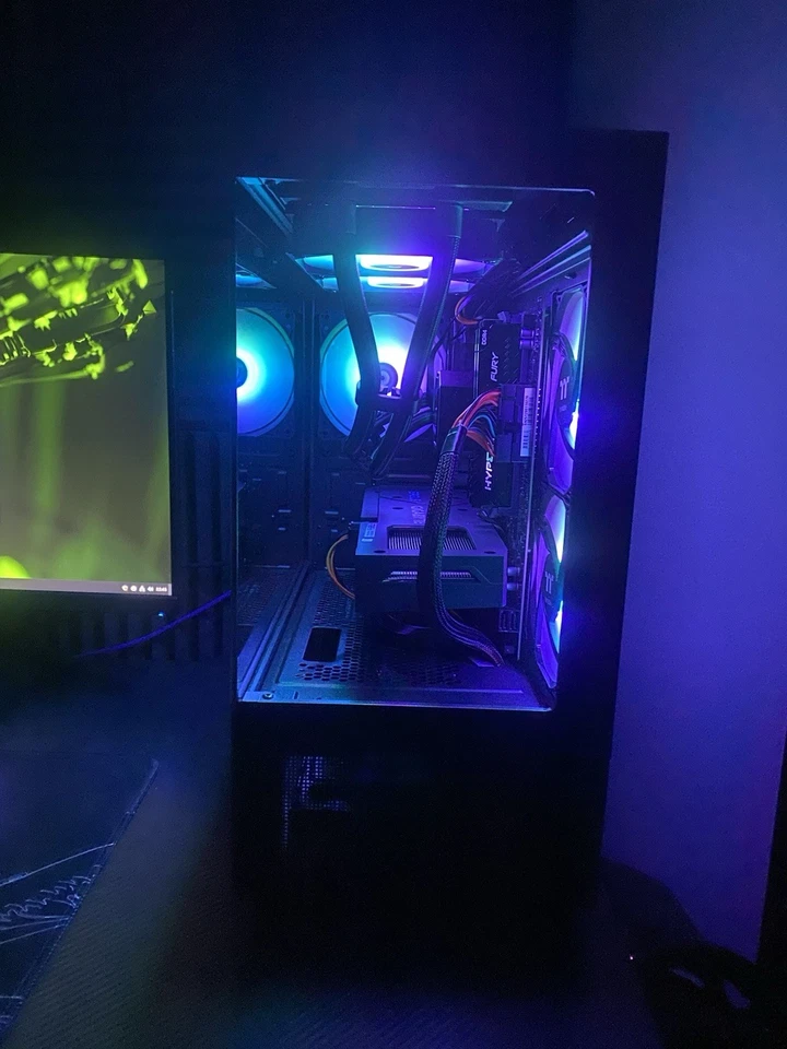 RX6600 Ryzen 5 5600 Mid-Range Gaming Pc + ARGB Controller - Image 3 of 4