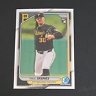 2024 Bowman Chrome #31 PAUL SKENES Rookie Card RC Pirates Cy Young ROY