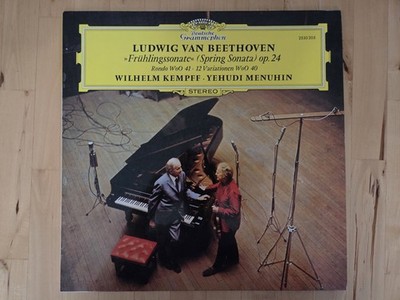 LP - Ludwig van Beethoven - ''Frühlingssonate'' - Wilhelm Kempff & Yehudi Menuhin