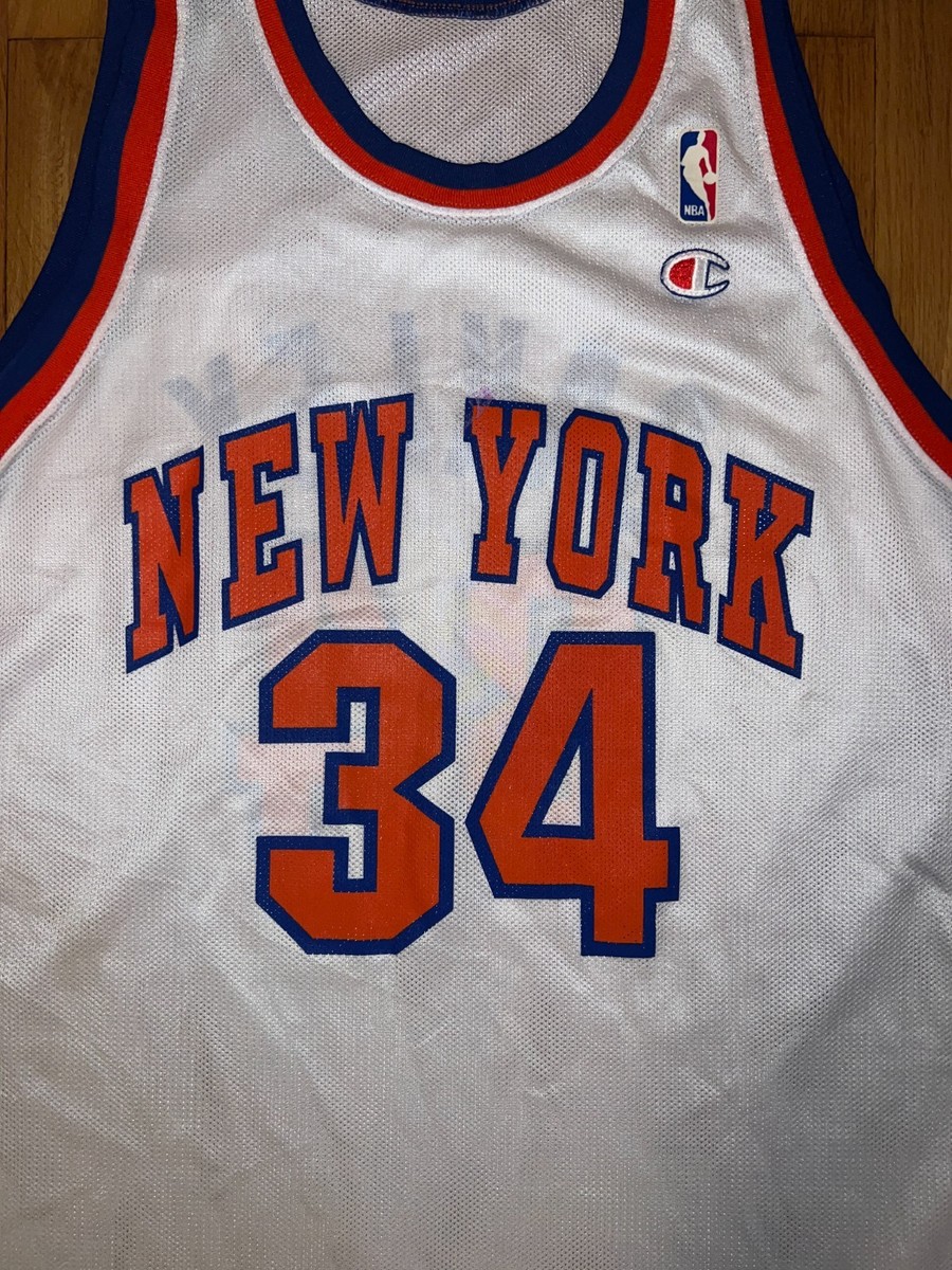 CHARLES OAKLEY New York Knicks Champion Jersey 44 NBA Ewing Starks