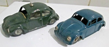 2 x Blechauto, VW K&auml;fer CKO Kellermann, D.B.G.M.nr.394-alt!-und 403 Polizei Frik