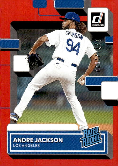 2022 Donruss #48 Andre Jackson Red #/2022