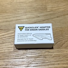 Topeak Quickclick Adapter für Ergon Sättel NEU
