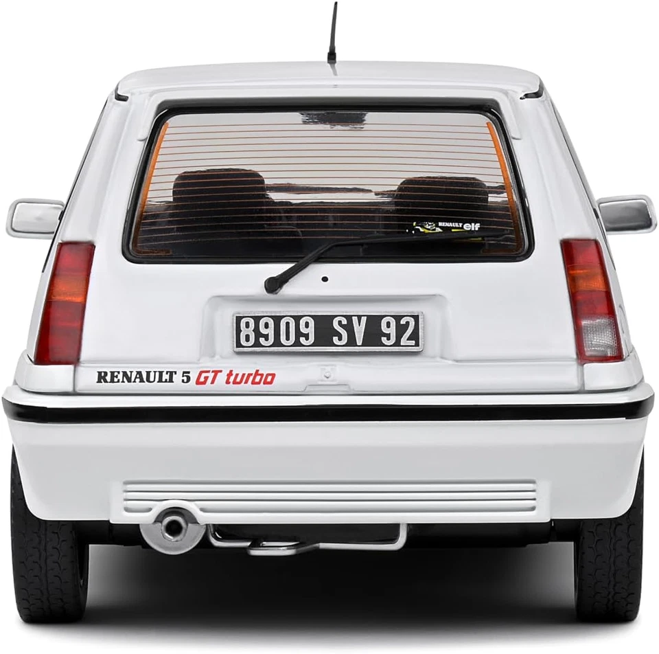 1:18 Renault 5 GT Turbo MK2 White 1989 - Immagine 4 di 4