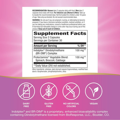 Dim-Plus, DIM Supplement, Supports Balanced Estrogen Metabolism*, Supports Es...