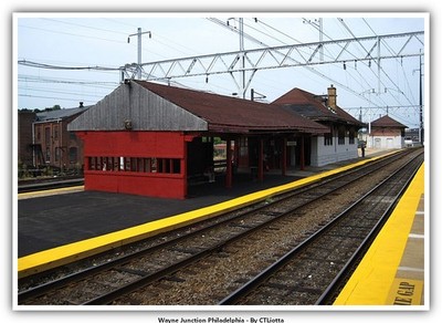Wayne Philadelphia Wayne Junction Philadelphia Railway Postcard | eBay