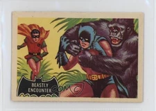 1966 A&BC Batman Black Bat Robin Batman Beastly Encounter #50 11bd