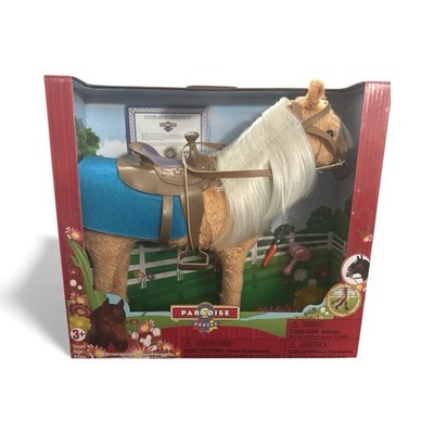 Paradise Horses 13  Toy Horse for 10  Dolls Posable Legs Saddle & COA NEW