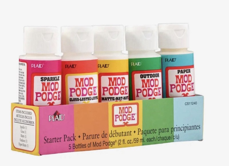 Lot of 12- Mod Podge 5 Piece Starter  Kit
