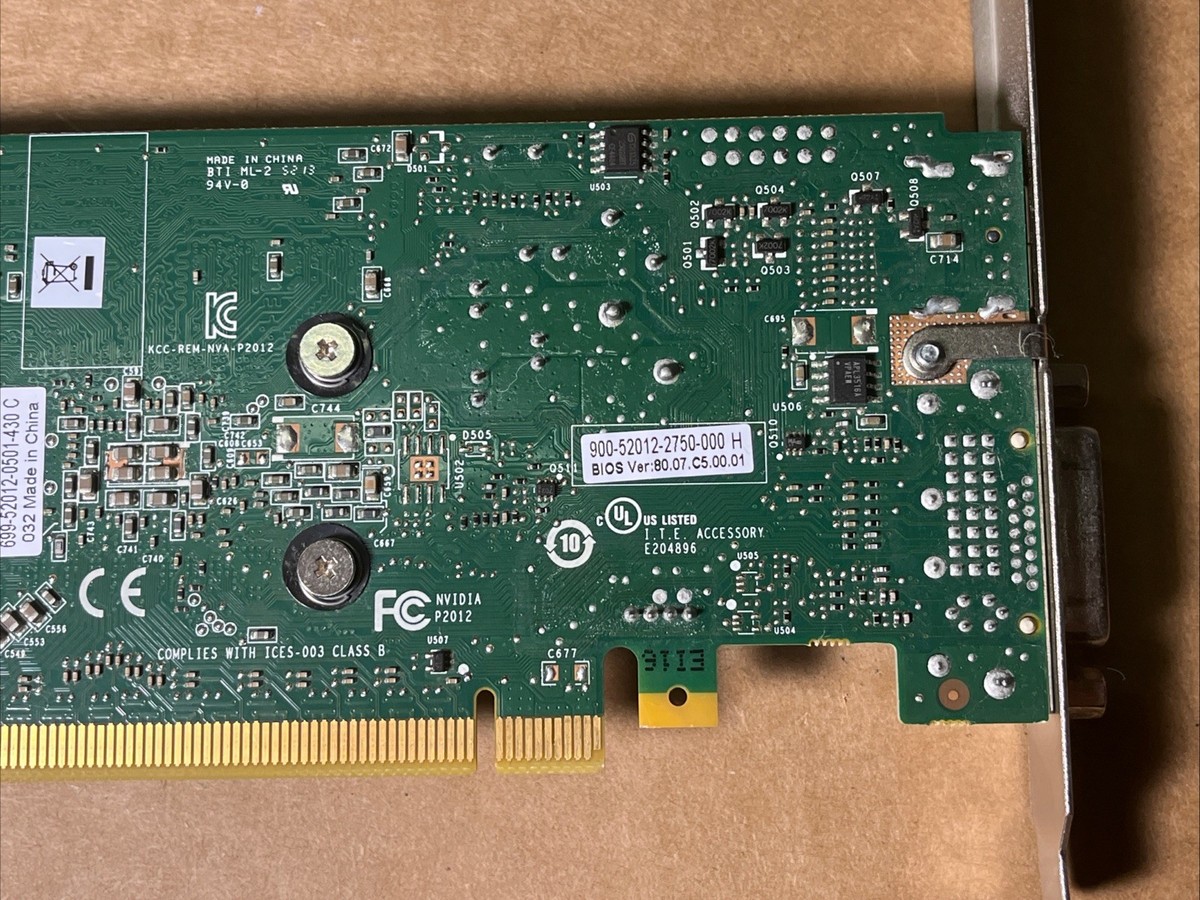 NVIDIA QUADRO K600 Video Card P2012 for sale online | eBay