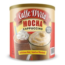 Caffe D  vita Mocha Cappuccino Mix - Mocha Powder Mix, Instant Cappucci