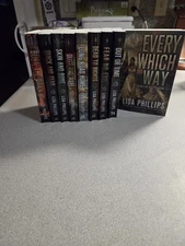 Lisa Phillips Brand Of Justice Series 9 Book Lot. Not Consecutive 2,3, 5-11.