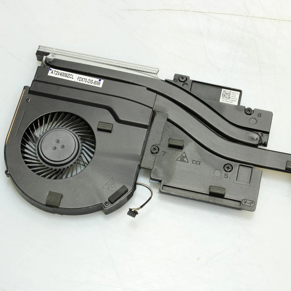 Ventilador de refrigeración Dell 01NTTD Precision Dell CPU y GPU con disipador térmico Foto 4 de 4