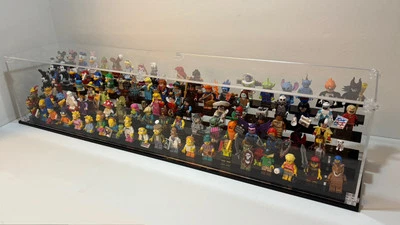 Lego Minifigur Acryl Vitrine Ständer einzeln, x50, x100