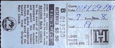 Kingman #280 Mike Scott Win #4 Mets Cubs MLB Ticket Stub Shea Stadium 5/29/1981