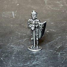 Pewter Knight 1.5" Figurine - Knights, Medieval, Fantasy, Dragons
